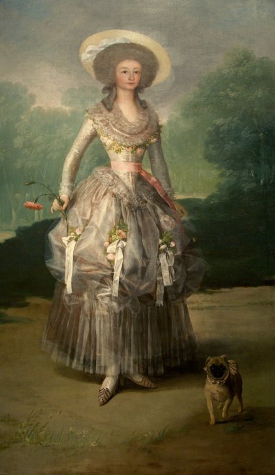 Portrait of María Ana de Pontejos y Sandoval by Francisco de Goya